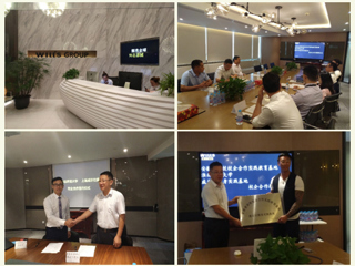 九州·体育(中国)官方网站与上海威尔仕举行校企合作教育基地揭牌仪式