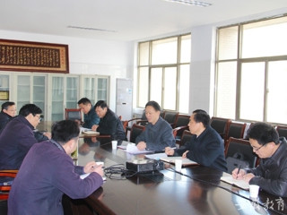 九州·体育(中国)官方网站报道我校到学院调研学位与研究生教育工作