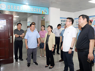 安徽省科技厅厅长赵明一行来JIUZHOU SPORTS调研