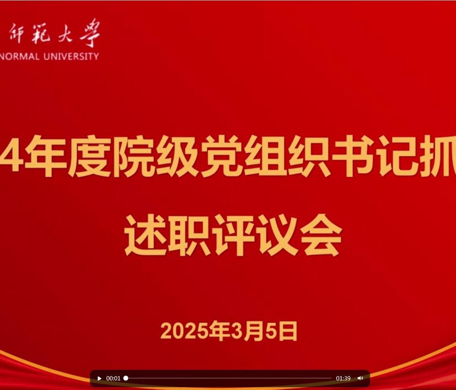 2024年度院级党组织书记抓党建述职评议会